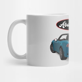 ABARTH 124 Azzurro Back Mug